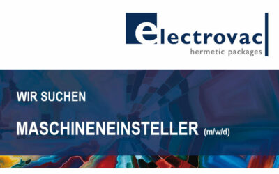 Mitarbeiter (m/w/d) als Maschineneinsteller gesucht