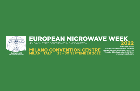 Besuchen Sie uns auf der European Microwave in Mailand