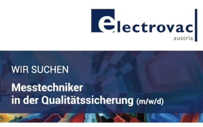 Messtechniker in der Qualitätssicherung gesucht